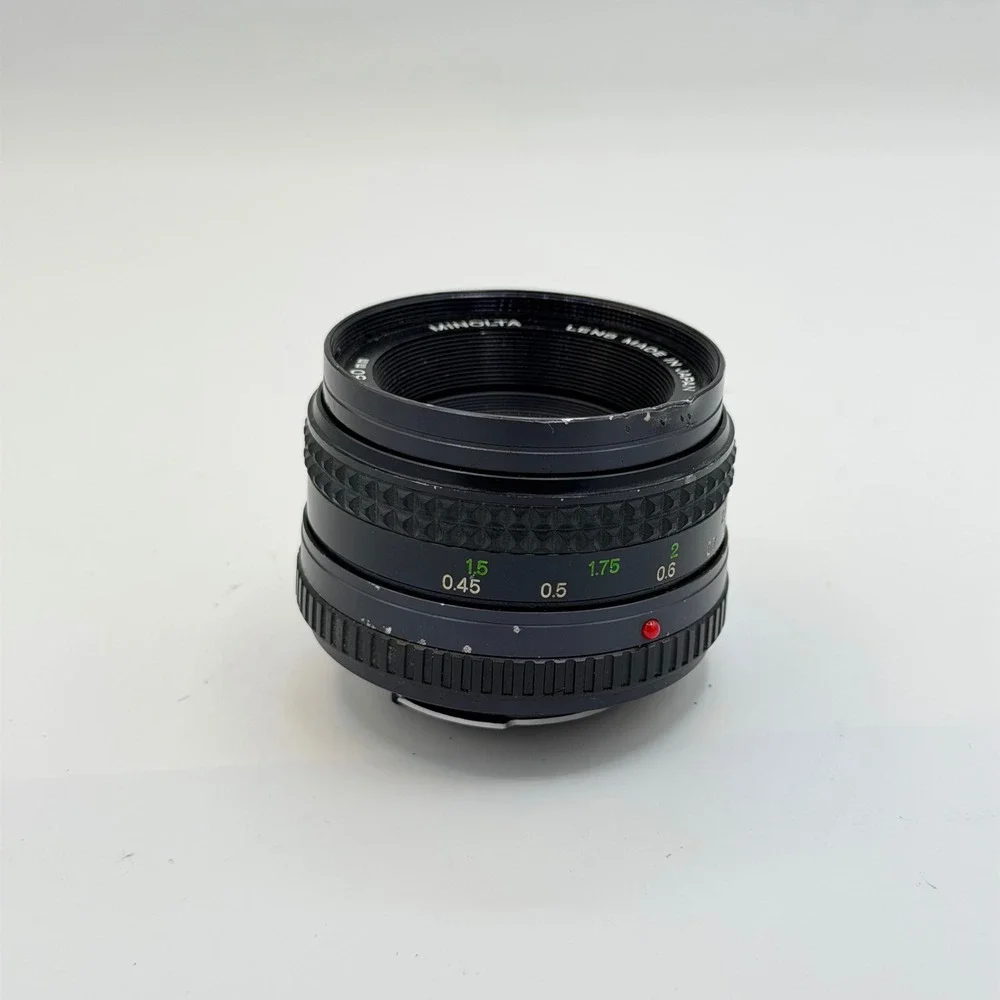 Minolta MD Rokkor-X 50mm f1.7 Prime Lens Vintage Manual Focus Japan 2084806